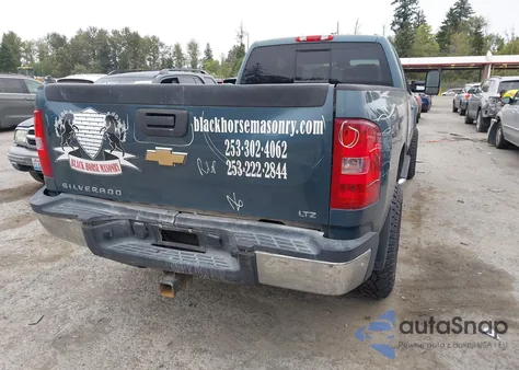 2009 Chevrolet Silverado 2500Hd Ltz из США, поврежденный, VIN 1GCHK69K59E137097
